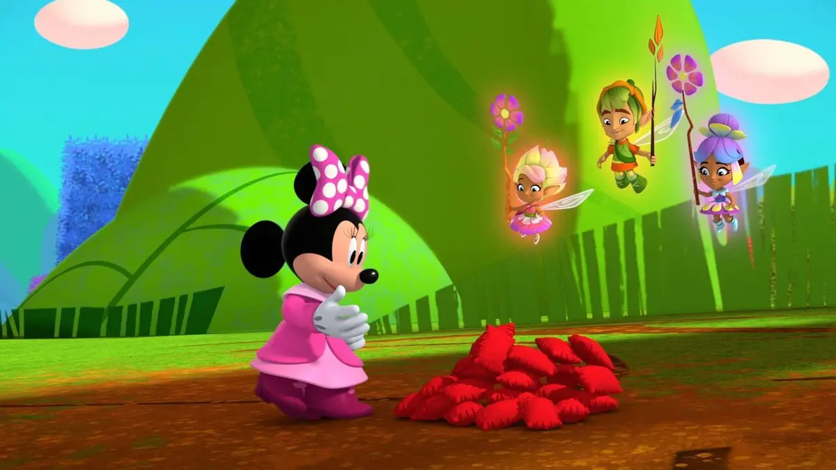La maison magique de Mickey S03E11 Le Géant et Dingo / Qu'on m'appelle Cora !