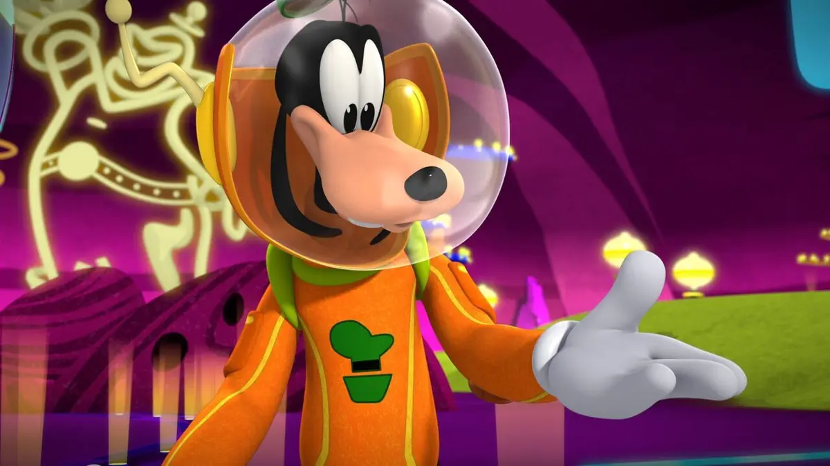 La maison magique de Mickey S03E07 L'anniversaire de Dingo... dans l'espace !
