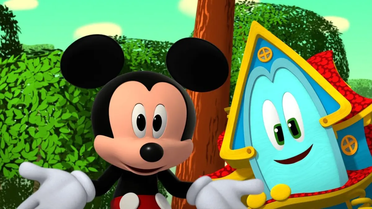 La maison magique de Mickey S03E01 Où se cache Chickie Boo-Boo ? / Les héros du terrain de jeu