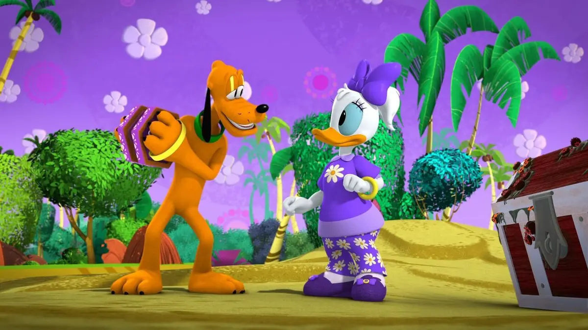 La maison magique de Mickey S03E03 Daisy et le rêve perdu / La photo de Daisy