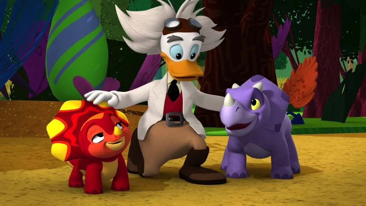 La maison magique de Mickey S02E17 Le paléontologue loufoque ! / En avant la musique !
