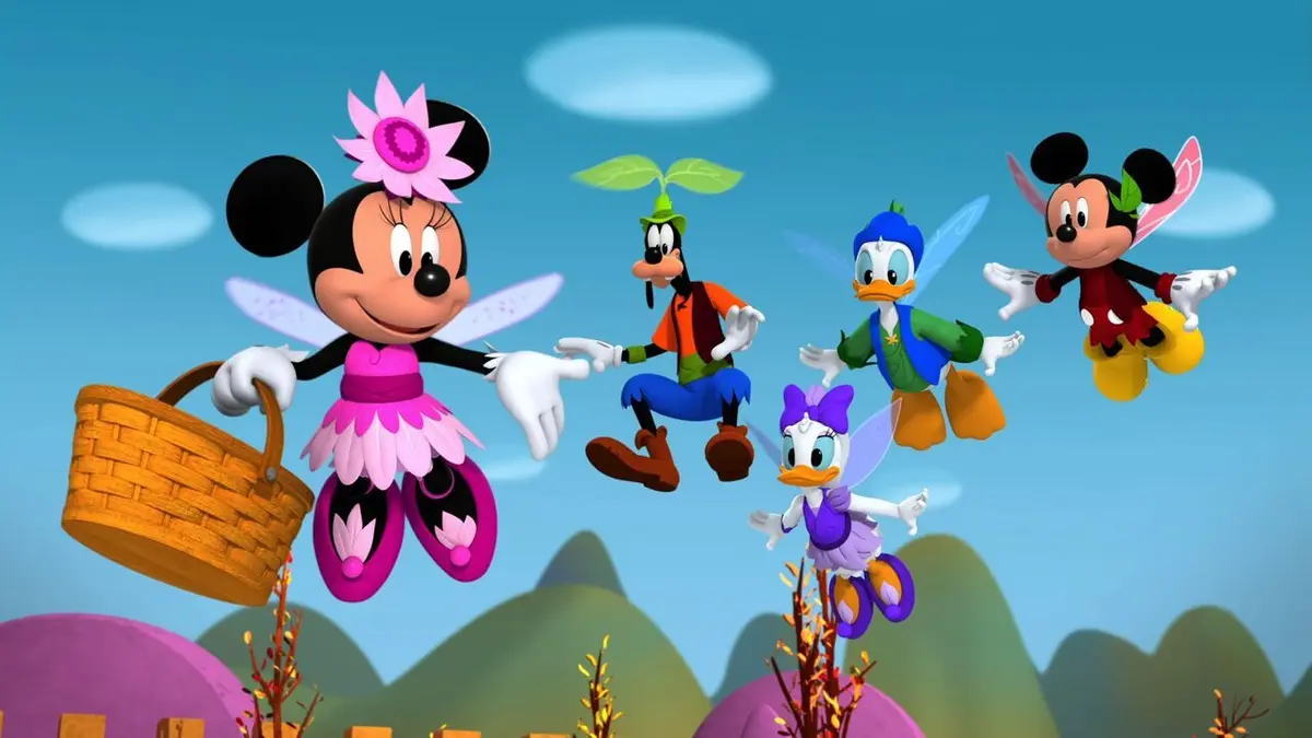 La maison magique de Mickey S02E25 La Boule de neige de Minnie ! / La Princesse des Neiges