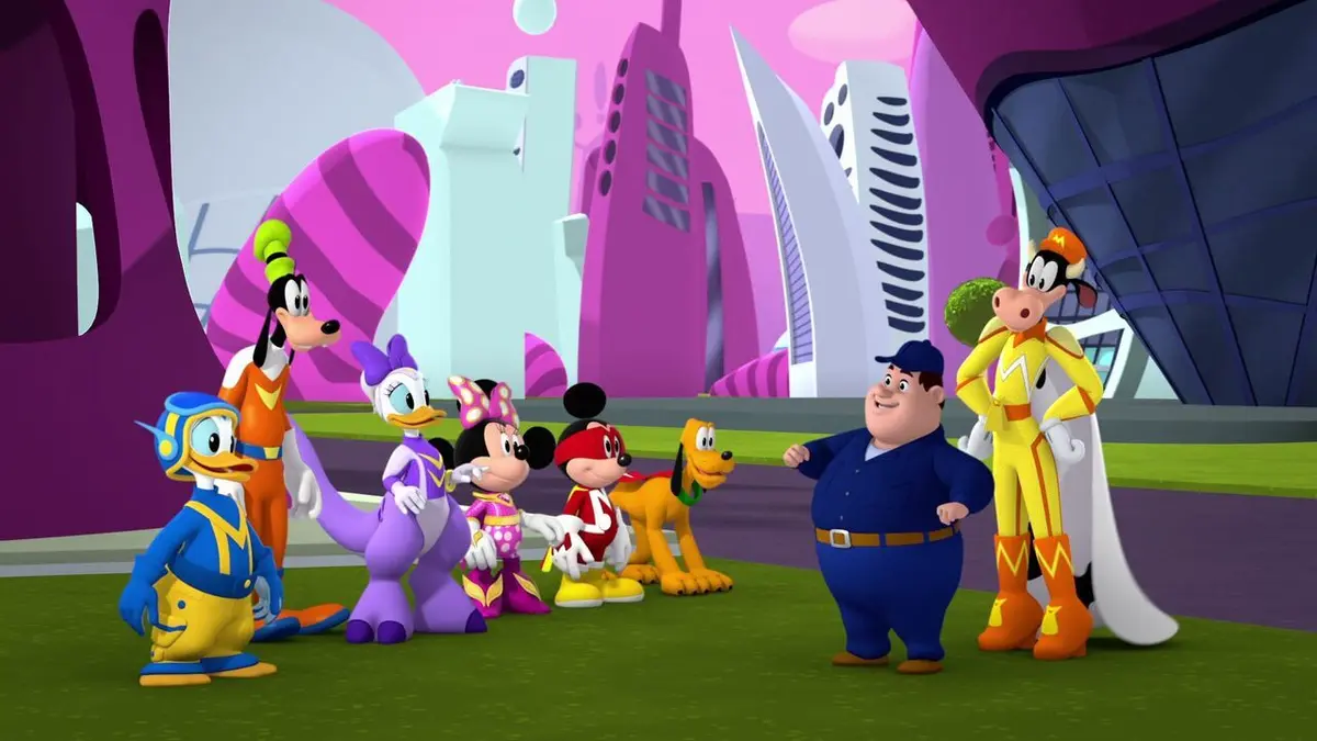 La maison magique de Mickey S01E18 Les cinq fantabuleux (Plus un) ! / Mickey et rocket mouse