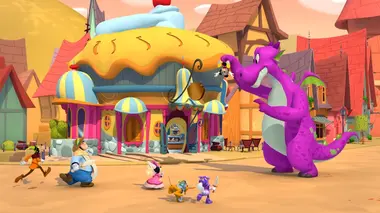 La maison magique de Mickey S01E09 Daisy et Dingo font le ménage