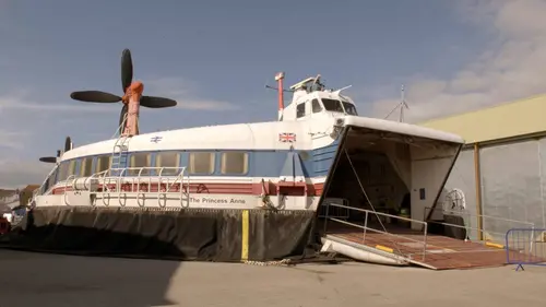 Casting La Manche sur un coussin d'air