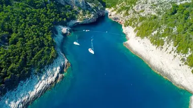 Entre Split et Dubrovnik