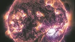 Visuel de La météo de l'espace, l'émergence d'une nouvelle science