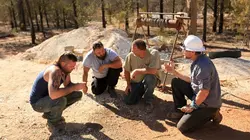 La mine de la fortune L'opale noir