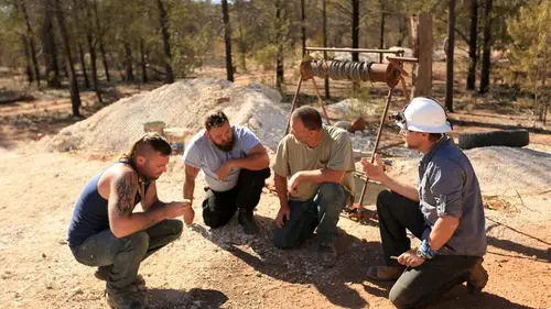 La mine de la fortune L'opale noir