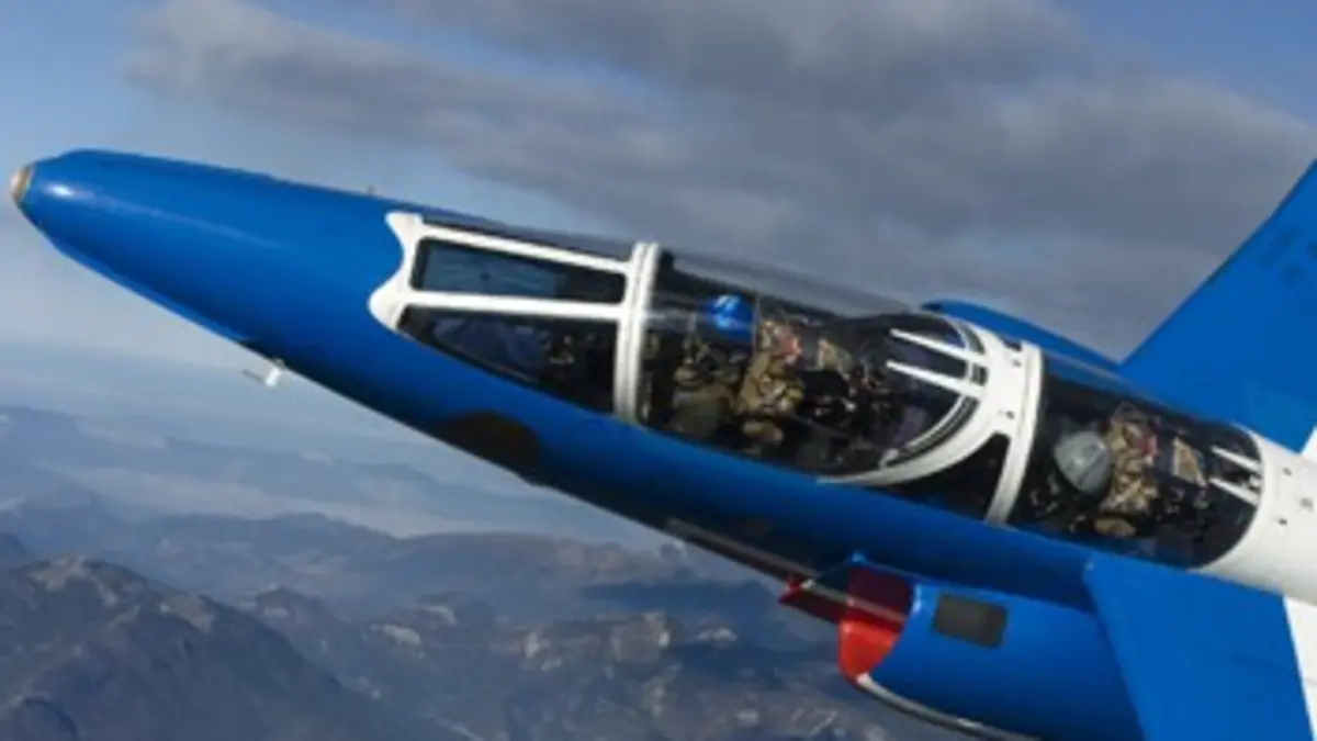 La Patrouille de France E02 Vincent Perrot, baptême à la Patrouille de France