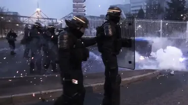 La police... sur le fil