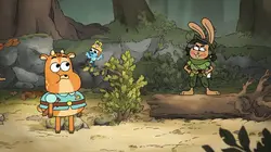La quête héroïque du valeureux Prince Ivandoe S03E01 Le Prince et la légendaire lapine des bois