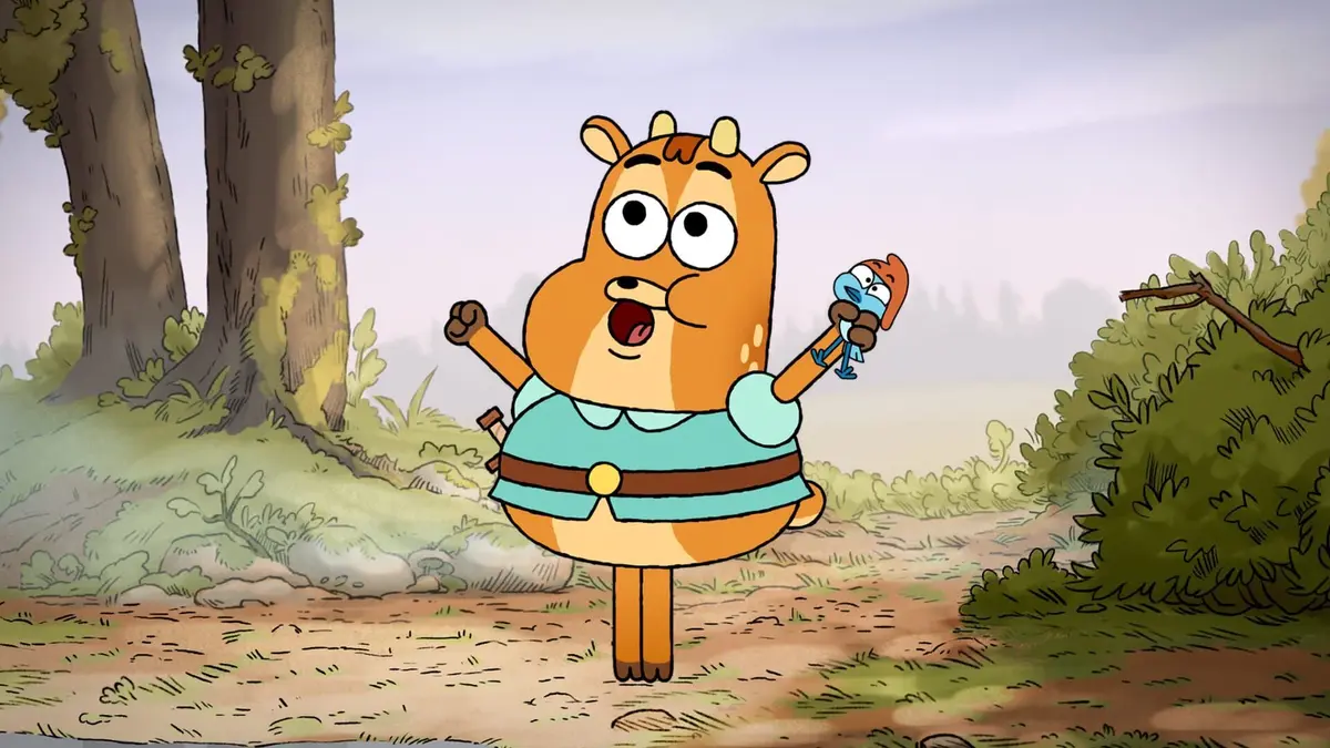 La quête héroïque du valeureux Prince Ivandoe S04E01 Voyage dans le royaume souterrain des ogres : Le Prince et le père d'or