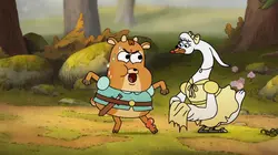 La quête héroïque du valeureux Prince Ivandoe S01E06 Le Prince et la princesse Cygneline