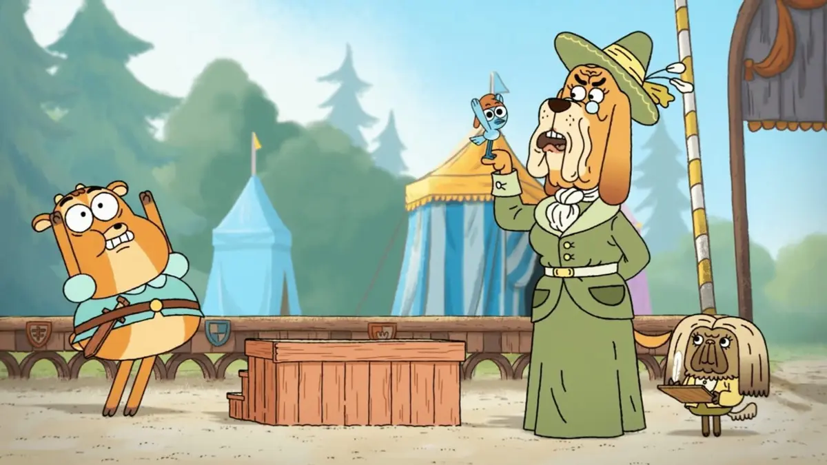 La quête héroïque du valeureux Prince Ivandoe S03E06 Le Prince et le tournoi des écuyers