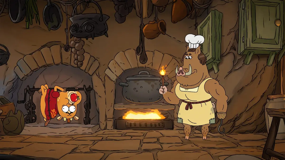 La quête héroïque du valeureux Prince Ivandoe S02E08 Le Prince et le copain de jeux