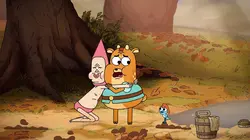 La quête héroïque du valeureux Prince Ivandoe S04E06 Voyage dans le royaume souterrain des ogres : Le Prince et le gnome tout seul