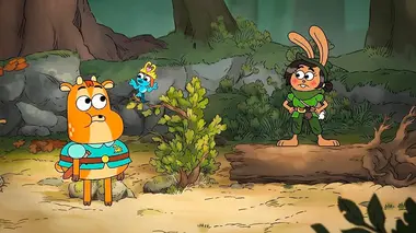 La quête héroïque du valeureux Prince Ivandoe S03E01 Le Prince et la légendaire lapine des bois