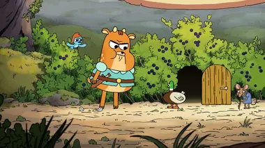 La quête héroïque du valeureux Prince Ivandoe S04E05 Voyage dans le royaume souterrain des ogres : Le Prince et le jour du canard