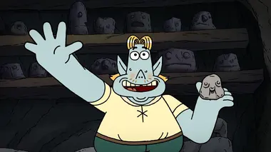 La quête héroïque du valeureux Prince Ivandoe S04E07 Voyage dans le royaume souterrain des ogres : Le Prince et l'ogre rêveur