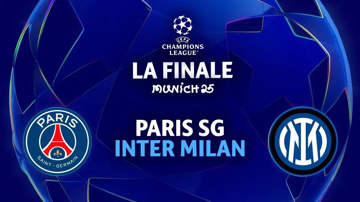 La remise de la coupe Football Ligue des champions 2024-2025