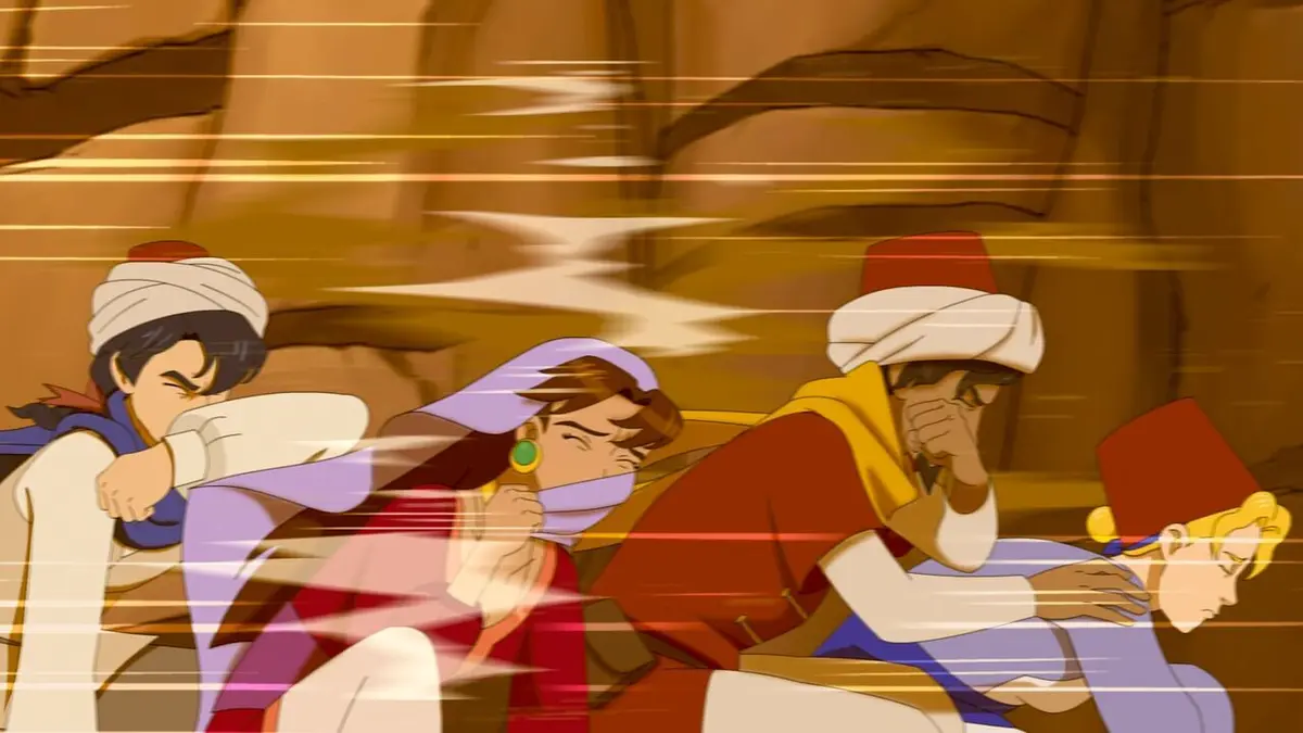 La rose écarlate S01E16 Aux portes du désert