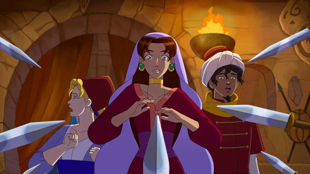 La rose écarlate S01E18 Pris au piège