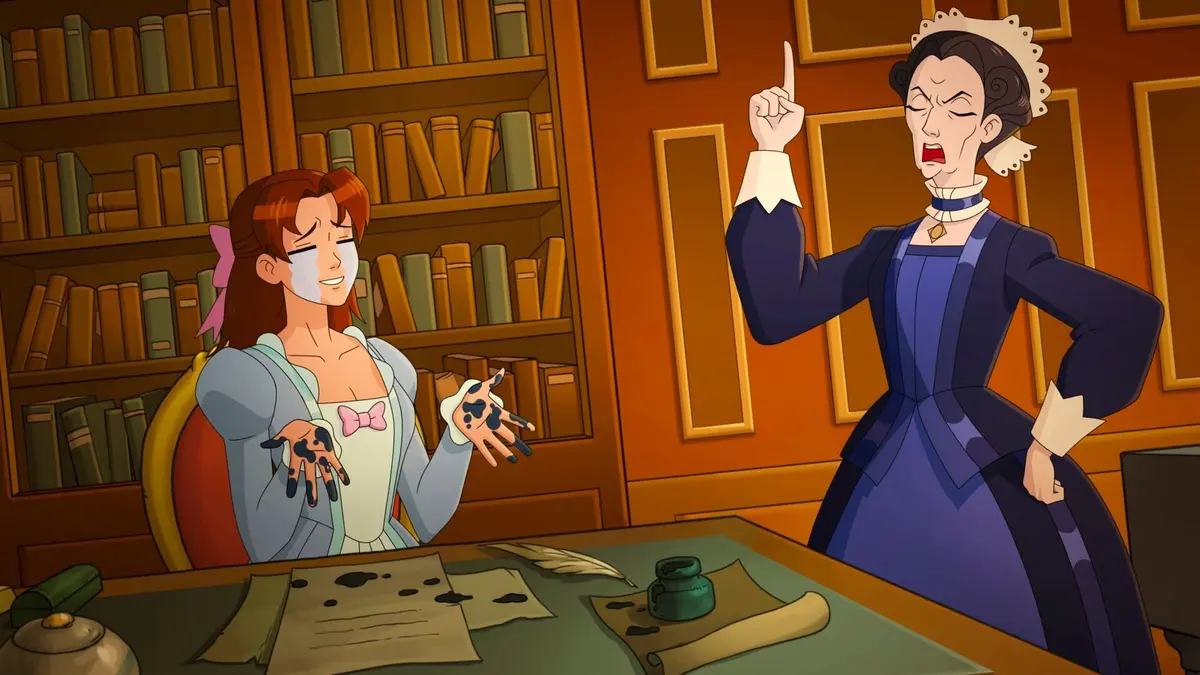 La rose écarlate S01E04 Une vie de château