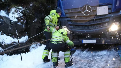 La route de l'enfer : Norvège Une nuit lugubre