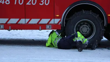 La route de l'enfer : Norvège E01 Une météo déplorable