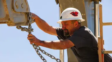 La ruée vers l'or : les mines perdues Un homme à terre