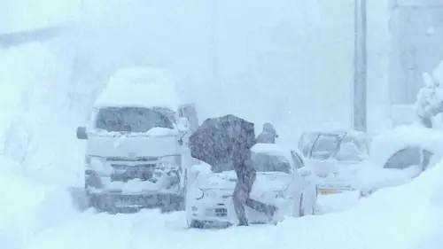 La science des forces de la nature Les tempêtes de neige et le blizzard