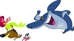 Visuel de La sirène, la hyène et le requin