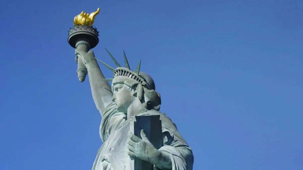 La statue de la Liberté, géant à la française