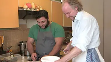 Avec Patrik Baboumian