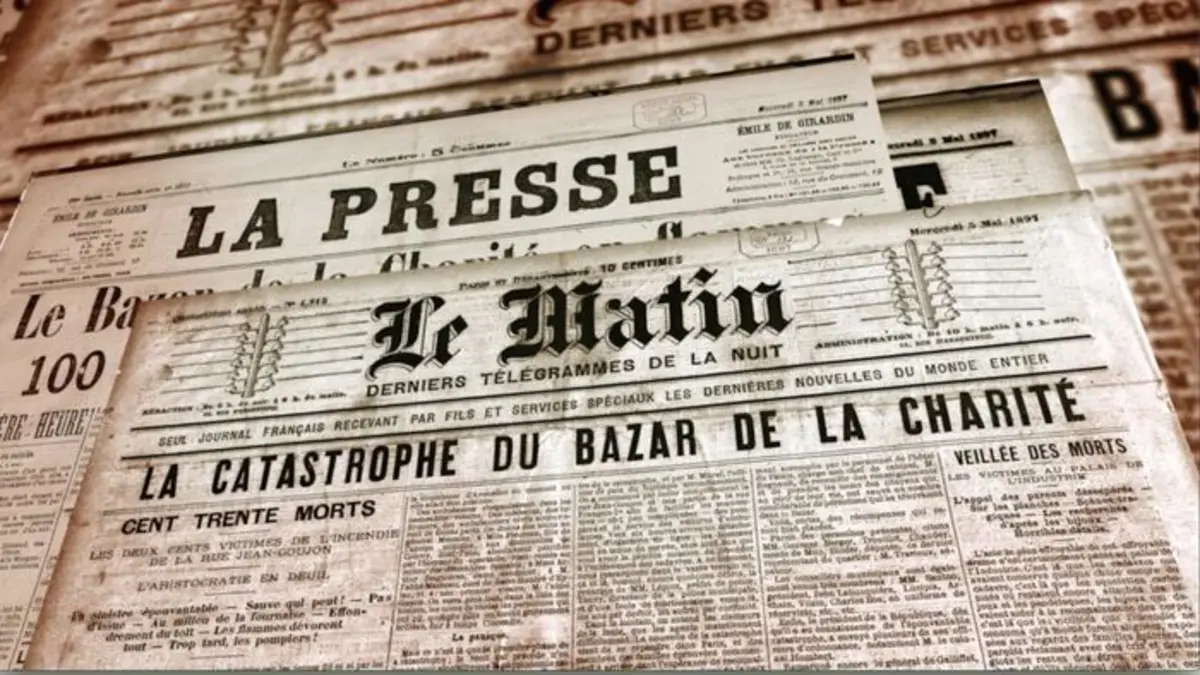 La tragique histoire de l'incendie du Bazar de la Charité