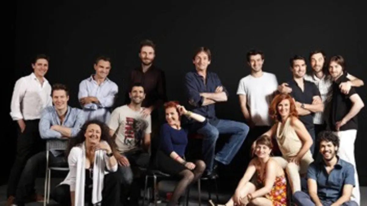 La troupe à Palmade Les frères