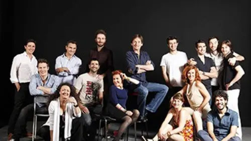 La troupe à Palmade Les Municipales