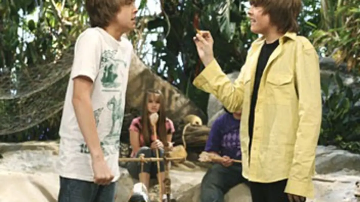 La vie de croisière de Zack et Cody S02E09 Les naufragés