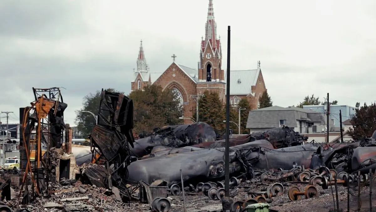 Visuel de Lac-Mégantic: ceci n'est pas un accident Des âmes pures