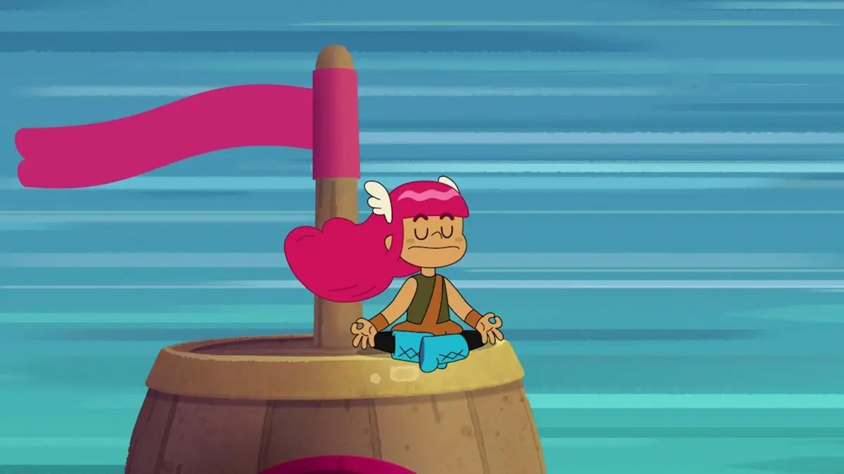 Lana Longuebarbe S01E33 Baron tête de seau