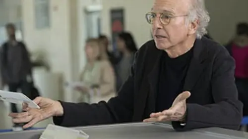 Larry et son nombril S09E06 The Accidental Text on Purpose