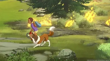 Lassie S01E06 Feux de forêt
