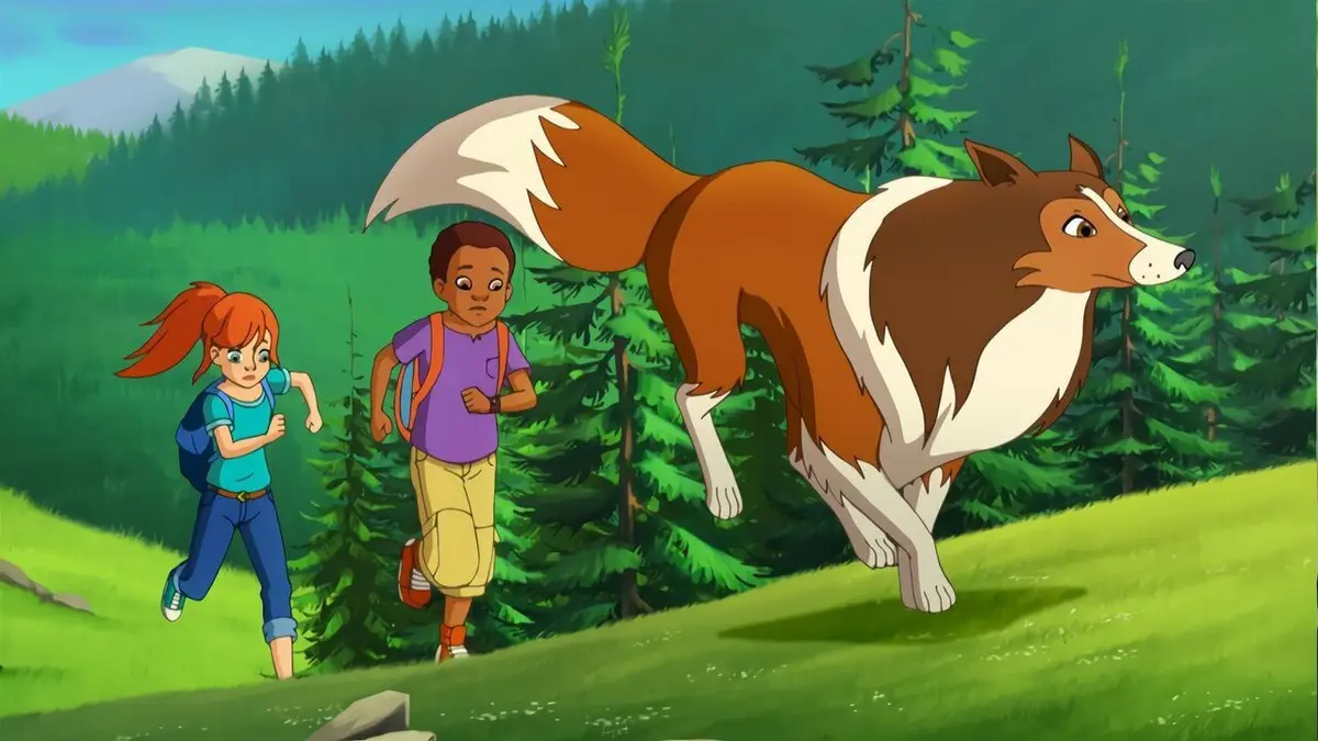 Visuel de Lassie S02E14 Le clou du spectacle