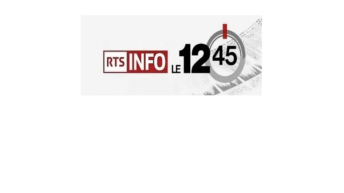 Le 12h45 de RTS 2