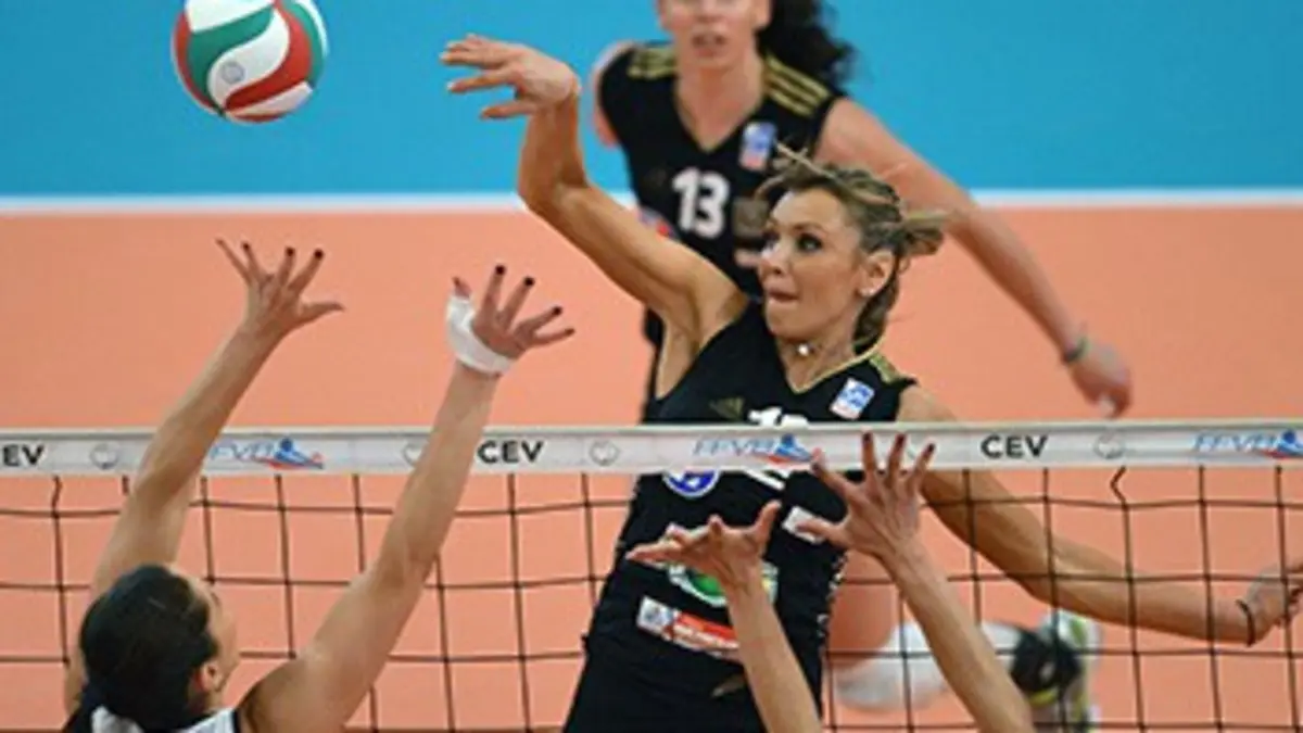 Le Cannet / Paris Saint-Cloud Volley-ball Championnat de France Ligue A féminine 2014/2015