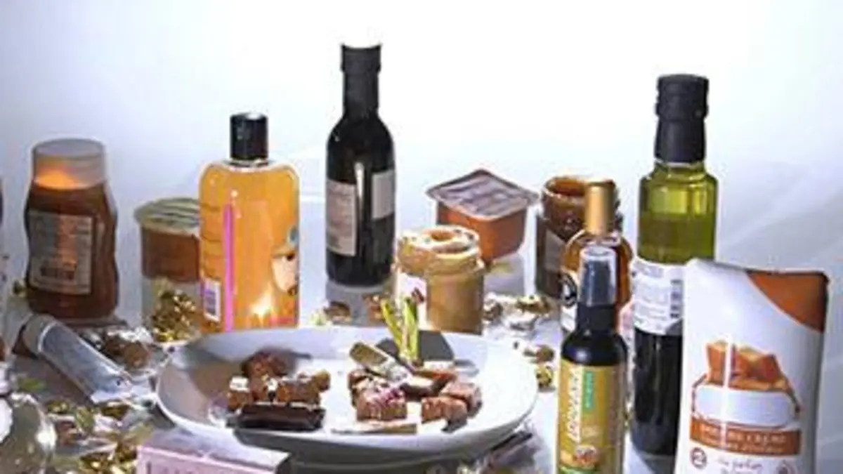 Le caramel, une note salée