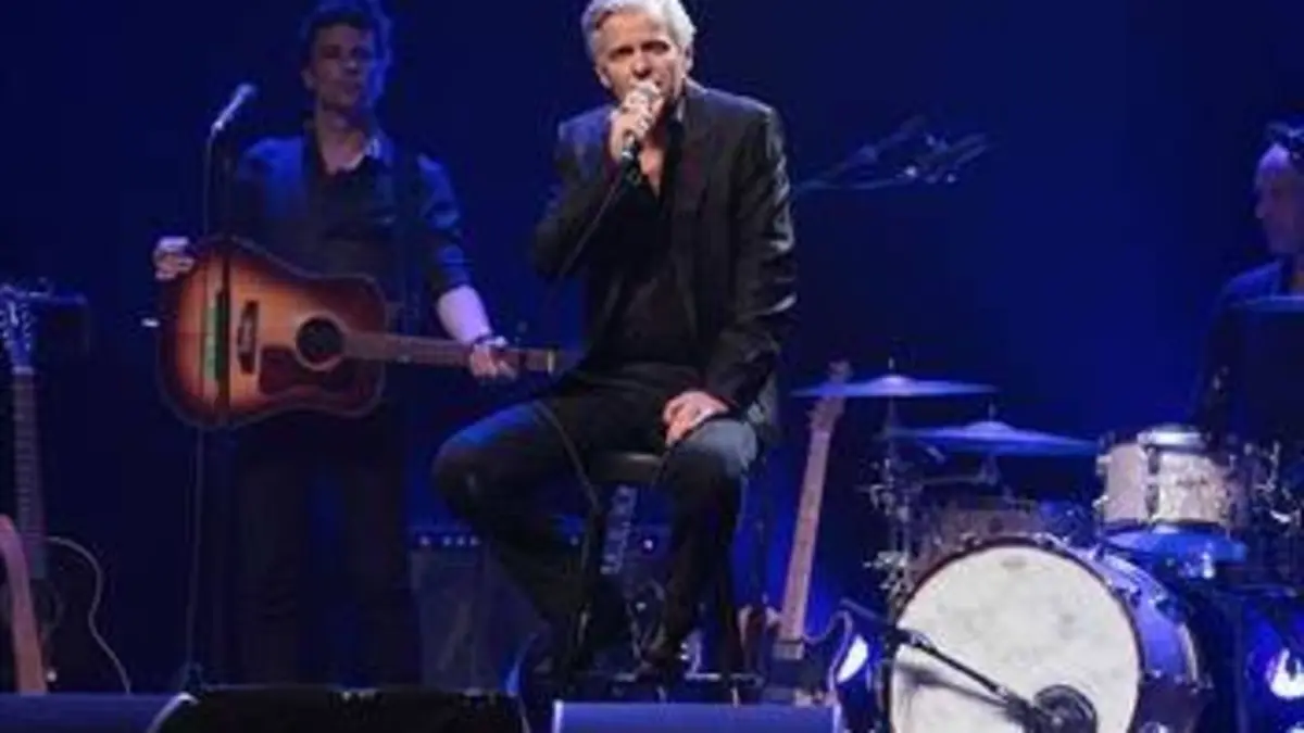 Le concert d'Alex Lutz avec les musiciens du film