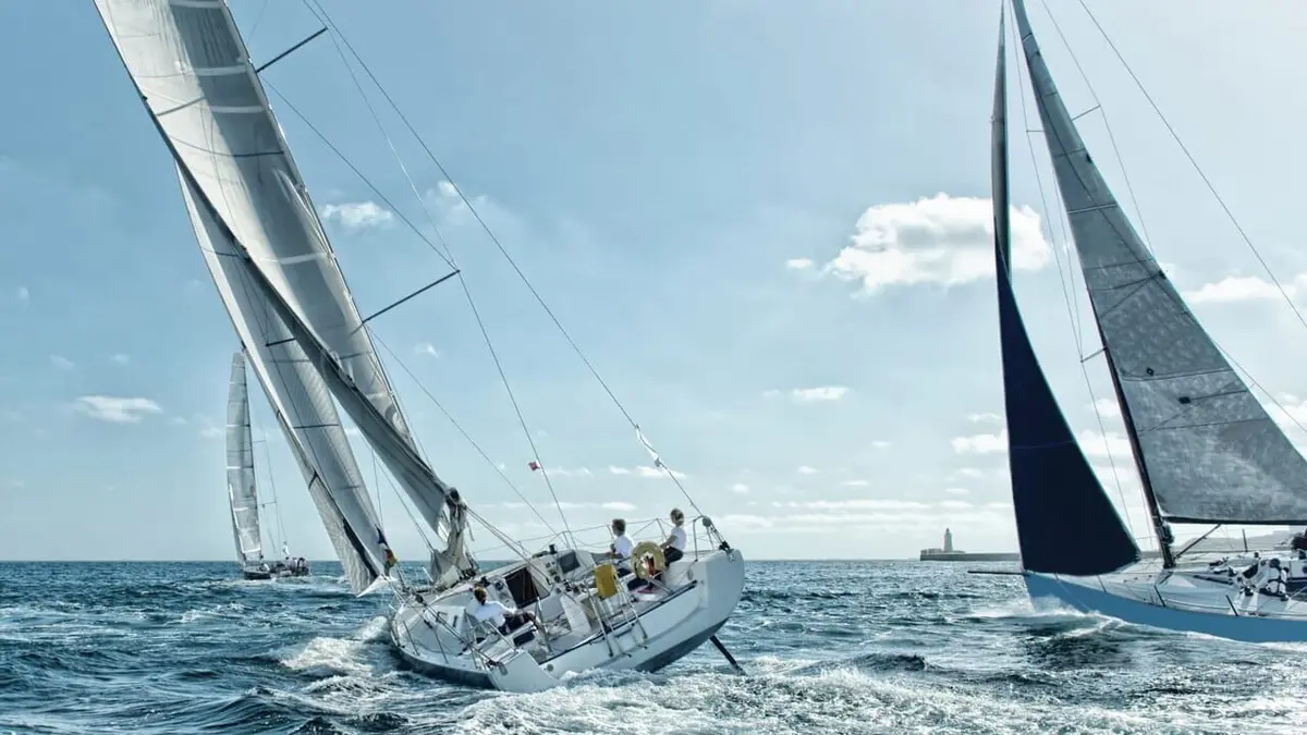 Le départ Voile Normandy Channel Race 2025