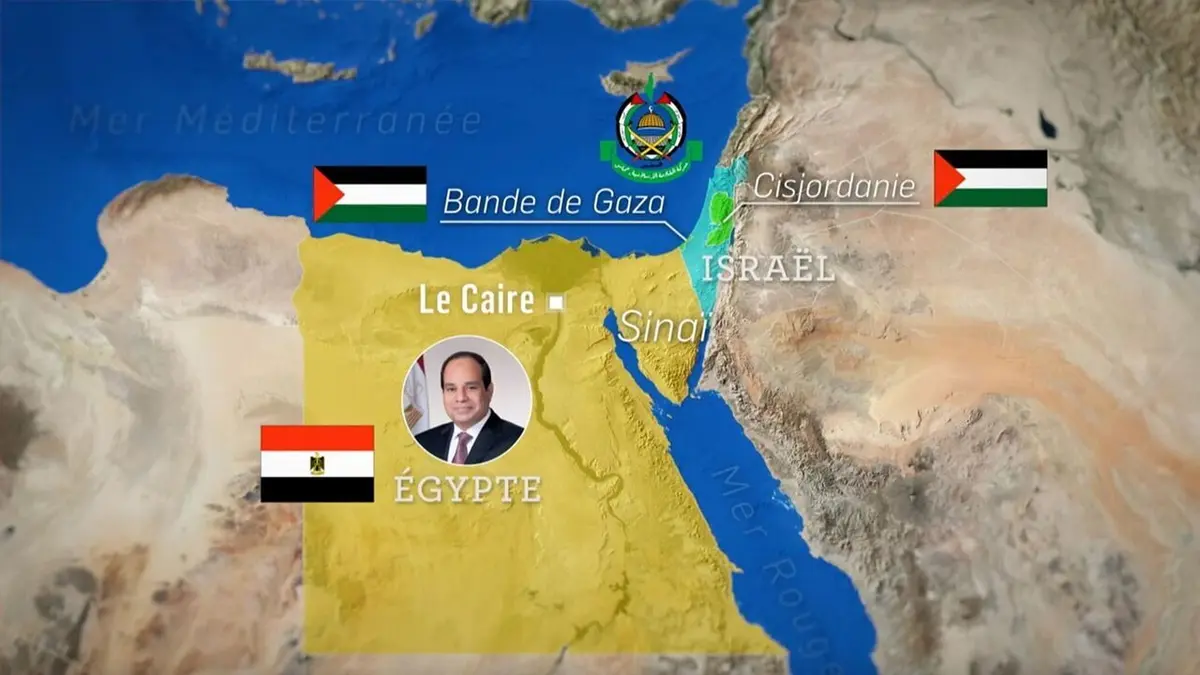 Le dessous des cartes Sinaï : un désert entre Egypte et Gaza